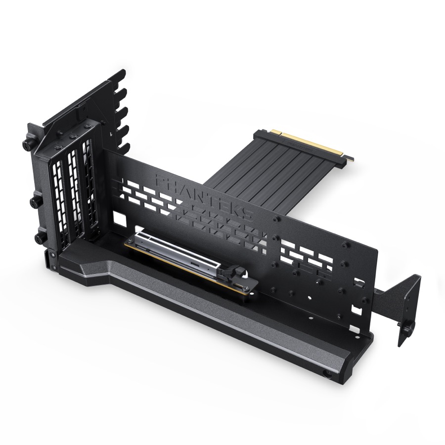 Phanteks Premium Gen5 Vertical GPU Bracket, PCIex16 Gen5, D-RGB Lighting, 220mm, Black