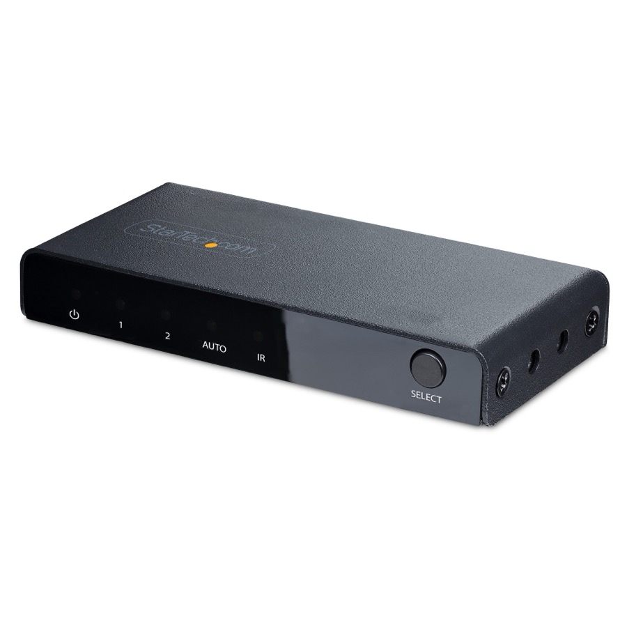 StarTech.com 2-Port 8K HDMI Switch, HDMI 2.1 Switcher 4K 120Hz HDR10+ 2PORT-HDMI-SWITCH-8K